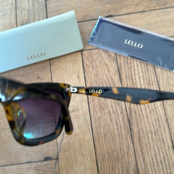 Lello Cleo Sunglasses in Tortoiseshell - Picture 3 of 4